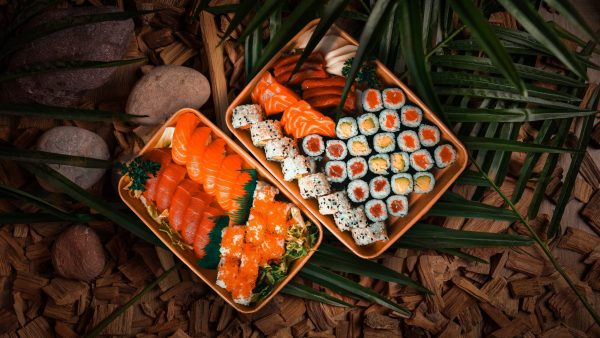 Sushi box 68 piezas